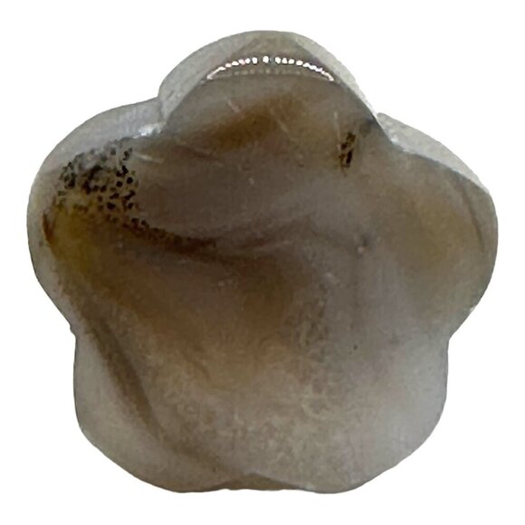 Chalcedony Agate Flower Palmstone Stability Balance Absorbs Negative Energy NWOT - Picture 9 of 10